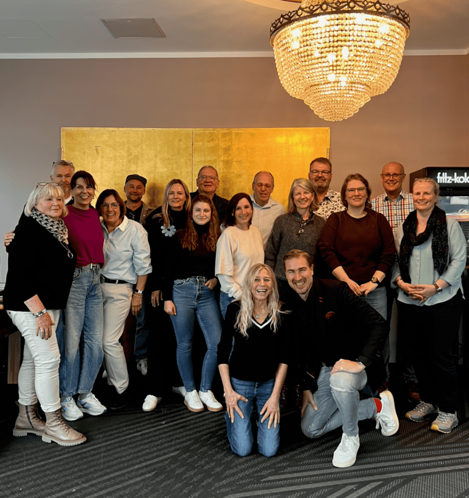 Gruppenzusammenkunft bei Coaching Ausbildung mit Ilja Grzeskowitz.